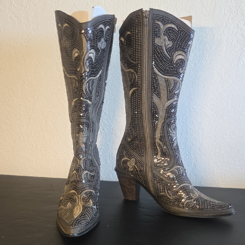 Helen's Heart Cowgirl Boots